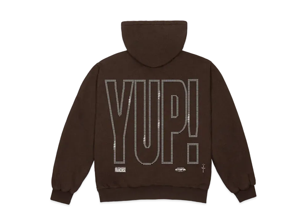 Travis Scott Cactus Jack YUP! Hoodie "Brown"