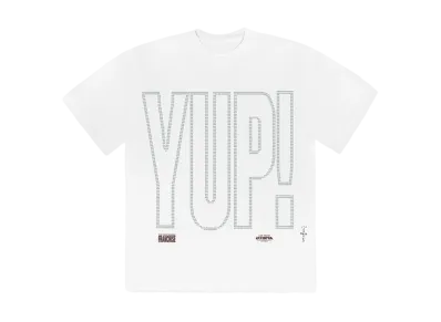 Travis Scott Cactus Jack YUP! T-Shirt "White"