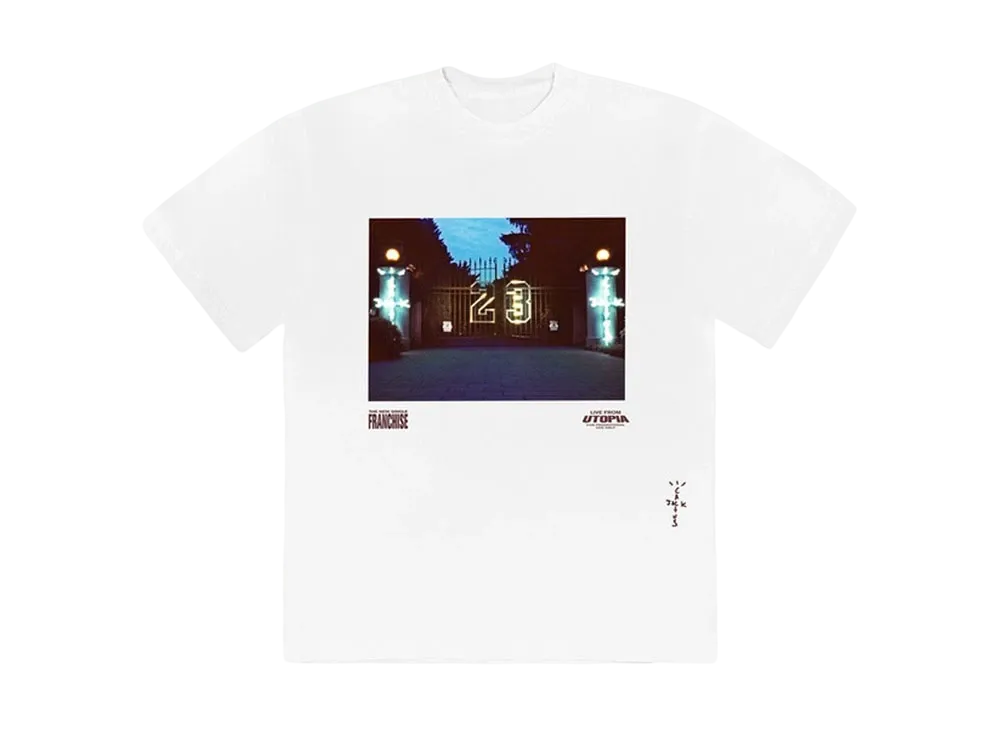 Travis Scott Cactus Jack Gates T-Shirt "White"