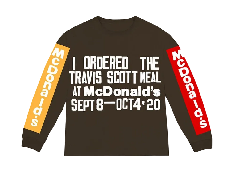 Travis Scott Cactus Jack x CPFM 4 CJ Souvenir L S T-Shirt "Brown"