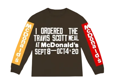 Travis Scott Cactus Jack x CPFM 4 CJ Souvenir L S T-Shirt "Brown"