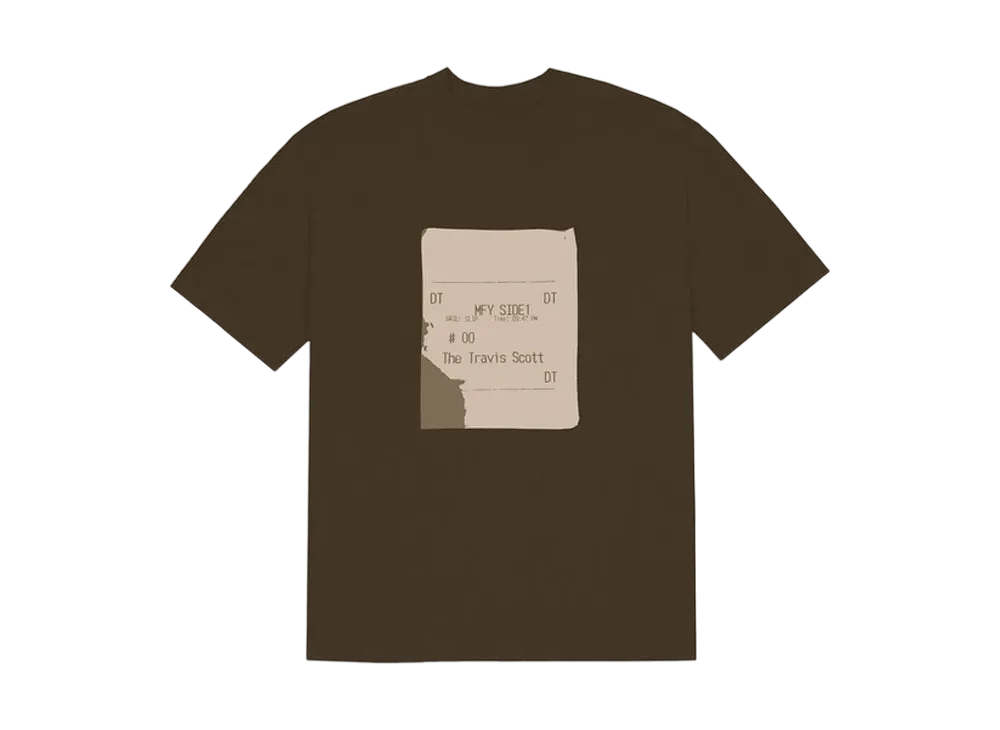 Travis Scott Cactus Jack x CPFM 4 CJ Grill Slip T-Shirt "Brown"