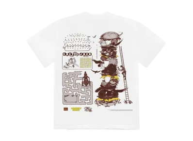 Travis Scott Cactus Jack Connect The Dots T-Shirt "White"