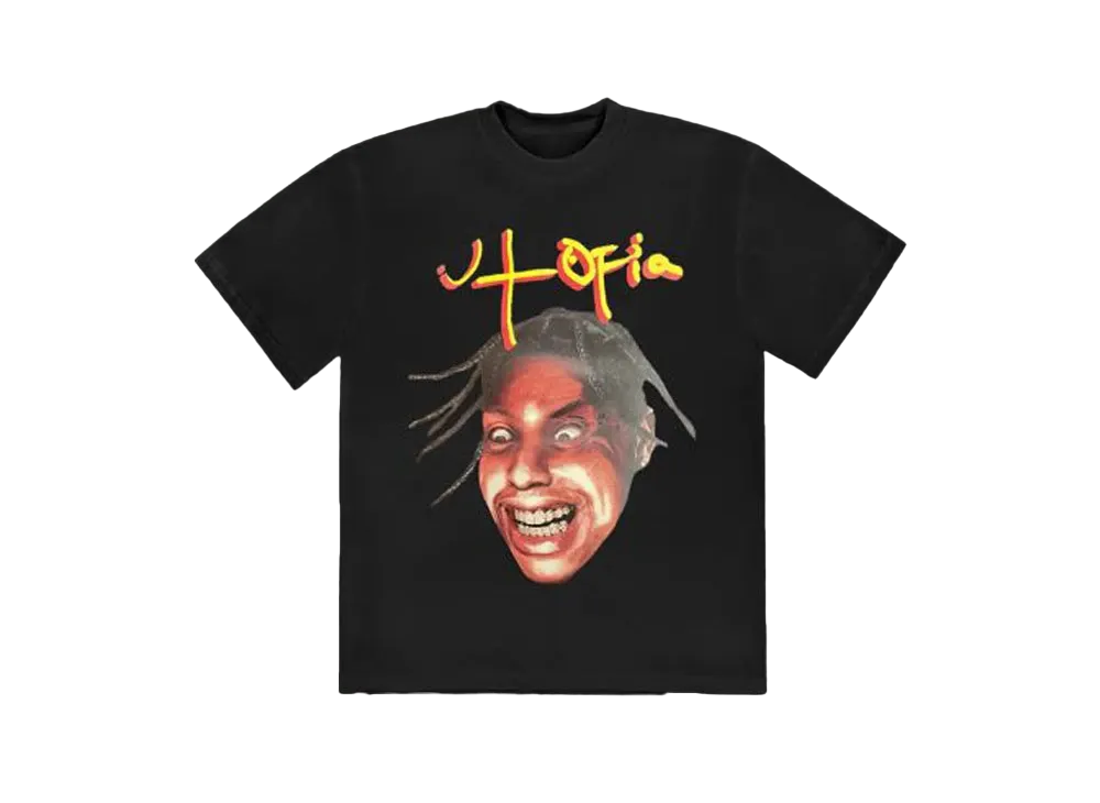 Travis Scott Utopia Tee II "Black"