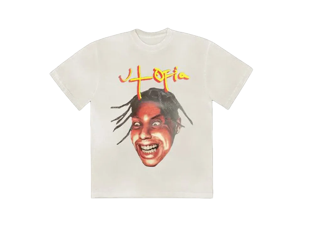Travis Scott Utopia Tee III "White"