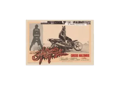 Travis Scott Circus Maximus Movie Poster I "Multi"