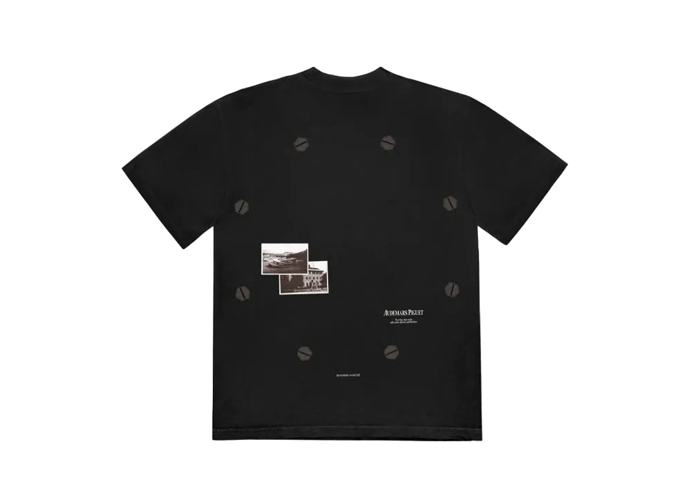 Travis Scott Cactus Jack x AP Vintage Tee "Black"