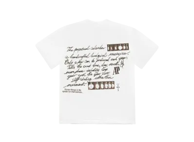 Travis Scott Cactus Jack x AP Perpetual Calendar Tee "White"