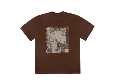 Travis Scott Cactus Jack x AP Classic Tee "Brown"