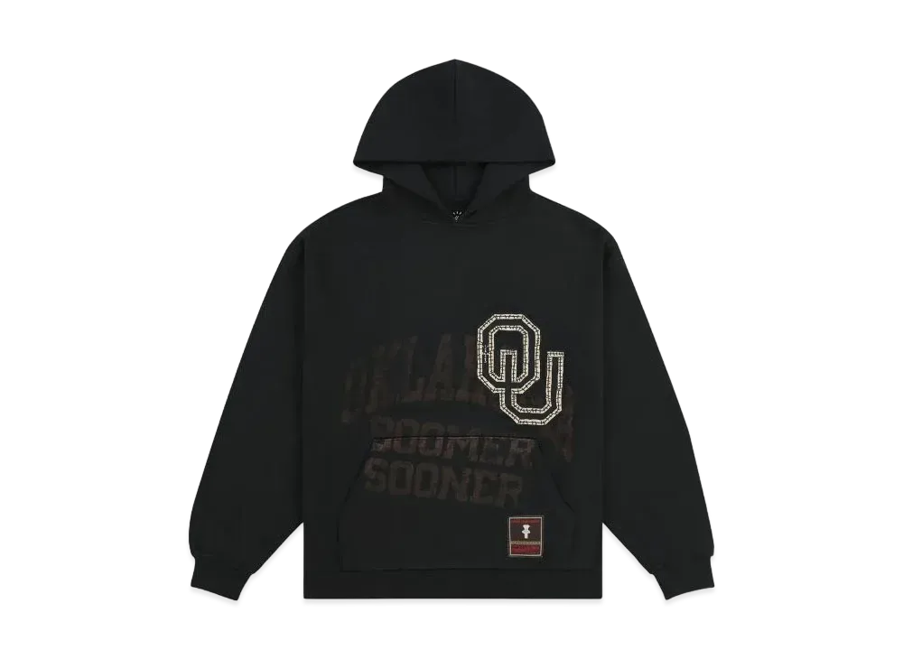 Travis Scott x M&N x University Of Oklahoma Hoodie "Black"