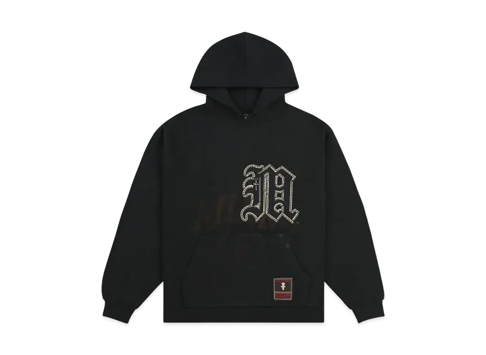 Travis Scott x M&N x University Of Miami Hoodie "Black"
