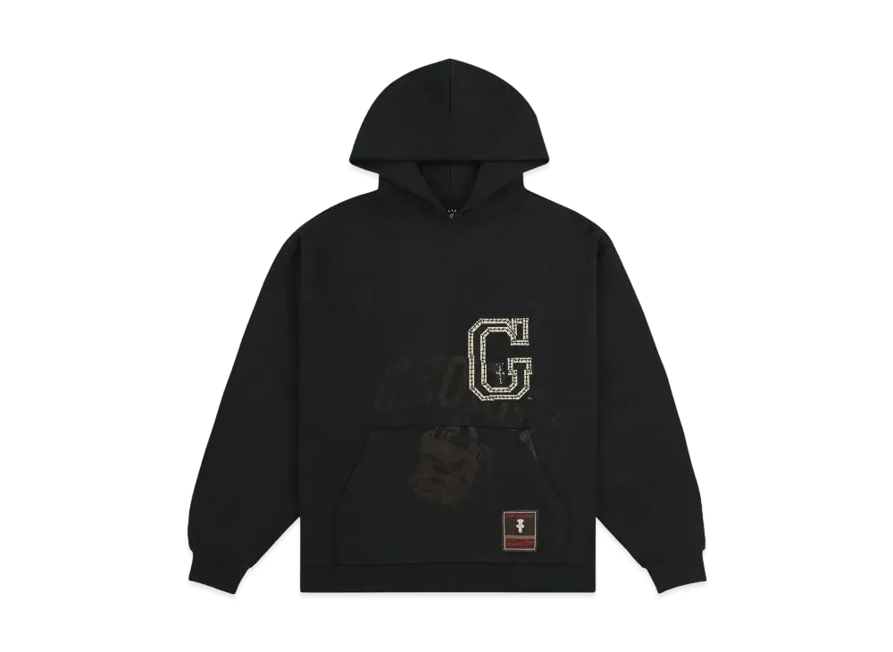 Travis Scott x M&N x University Of Georgia Hoodie "Black"