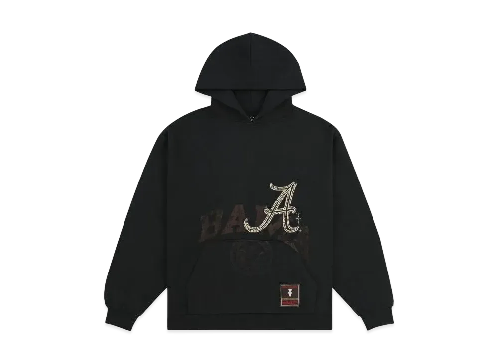 Travis Scott x M&N x University Of Alabama Hoodie "Black"