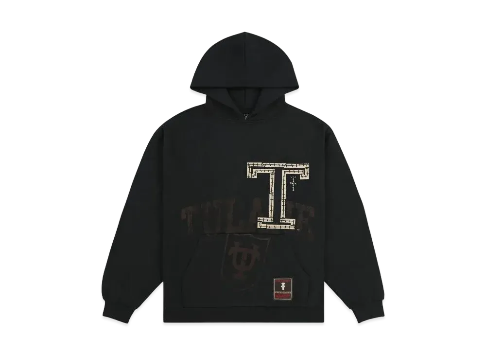 Travis Scott x M&N x Tulane University Hoodie "Black"