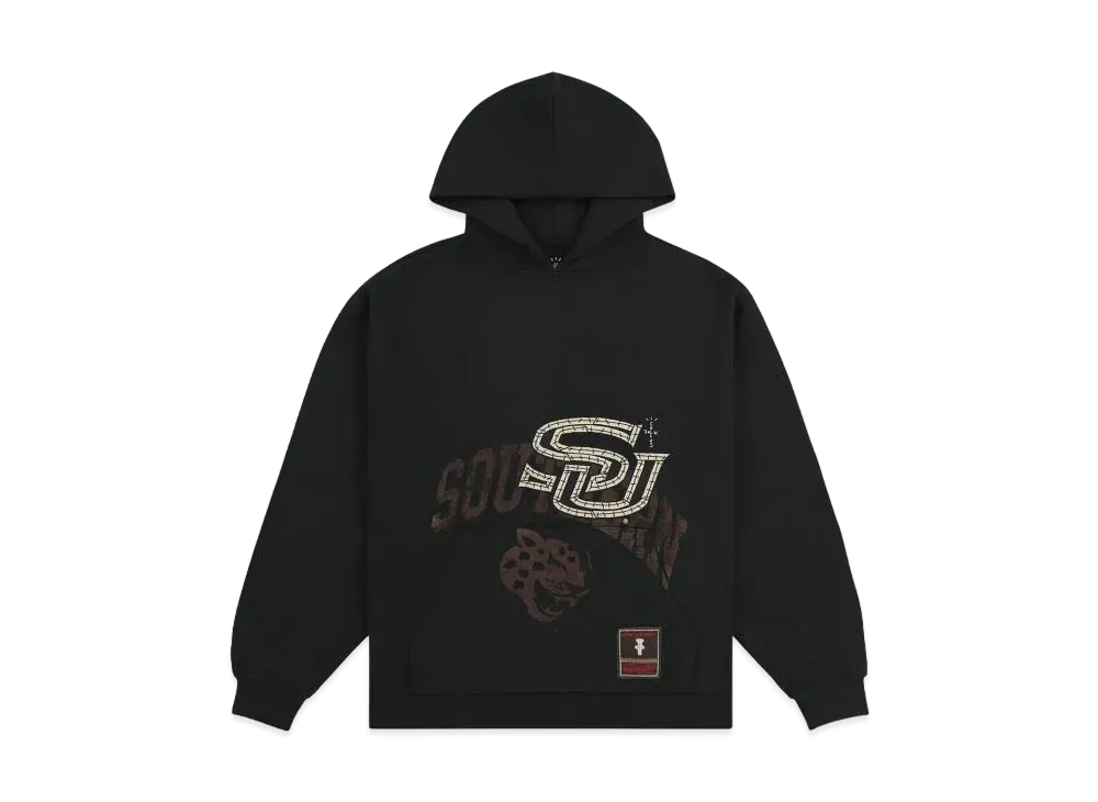 Travis Scott x M&N x Southern University Hoodie "Black"