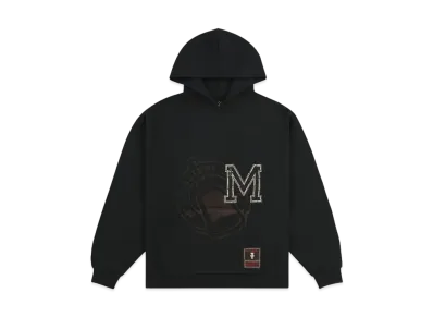 Travis Scott x M&N x Mississippi State University Hoodie "Black"