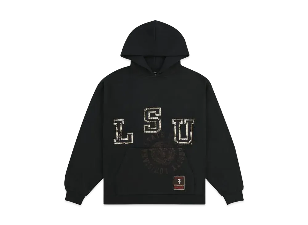 Travis Scott x M&N x LSU Hoodie "Black"