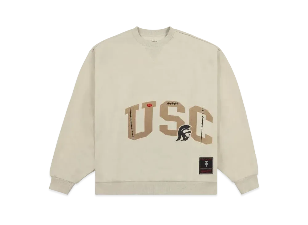 Travis Scott x M&N x USC Crewneck "Ivory"