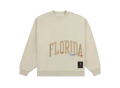 Travis Scott x M&N x University Of Florida Crewneck "Ivory"