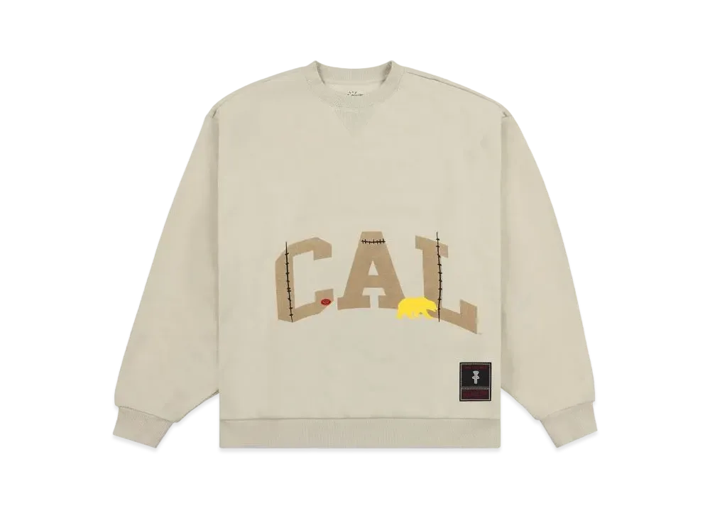 Travis Scott x M&N x UC Berkeley Crewneck "Ivory"