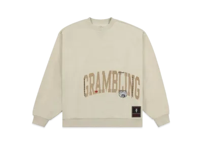 Travis Scott x M&N x Grambling State University Crewneck "Ivory"