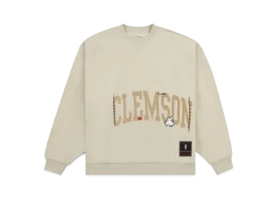 Travis Scott x M&N x Clemson University Crewneck "Ivory"