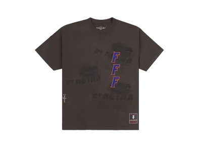Travis Scott x M&N x University Of Florida Seal Tee "Brown"