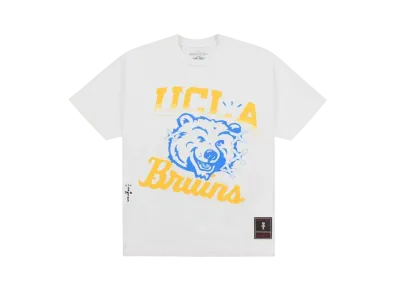Travis Scott x M&N x UCLA Handdrawn Tee "White"
