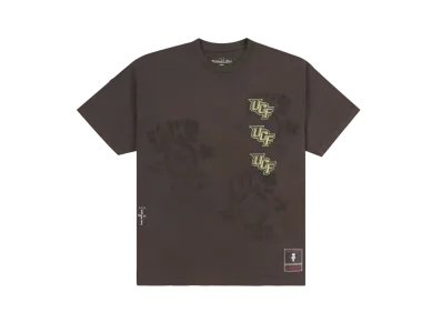 Travis Scott x M&N x UCF Seal Tee "Brown"