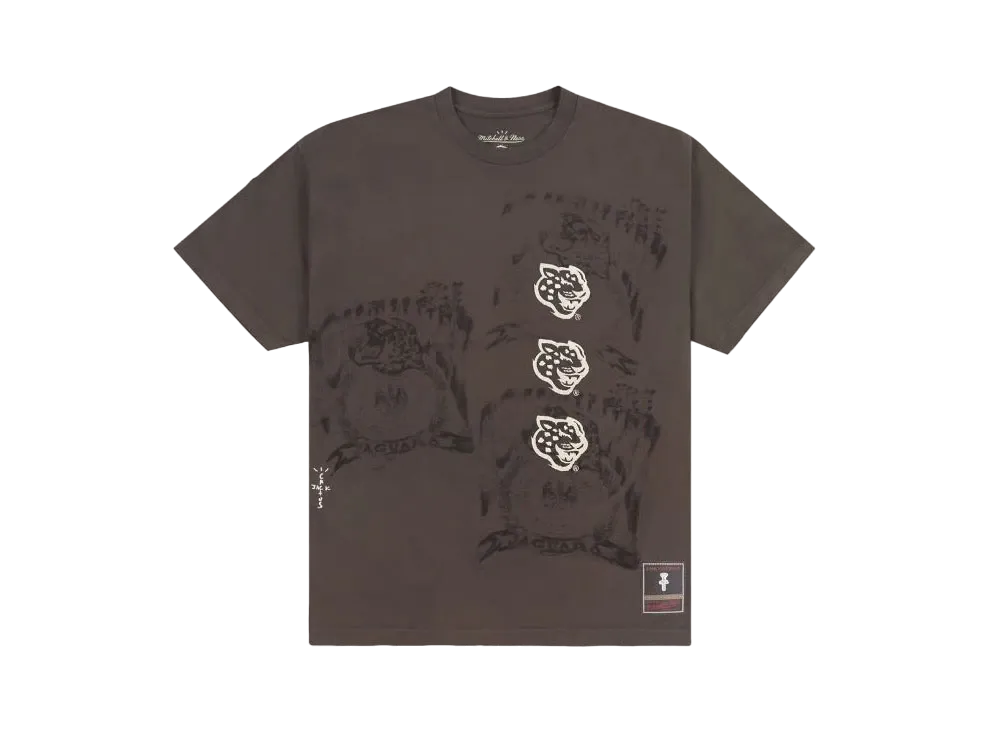 Travis Scott x M&N x Southern University Seal Tee "Brown"