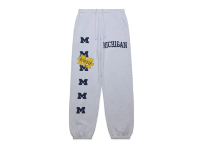 Travis Scott x M&N x University Of Michigan Sweats "Grey"