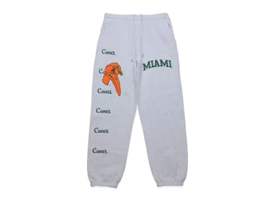 Travis Scott x M&N x University Of Miami Sweats "Grey"