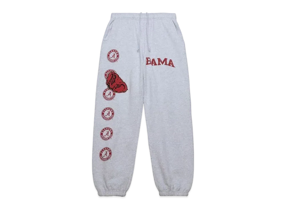 Travis Scott x M&N x University Of Alabama Sweats "Grey"