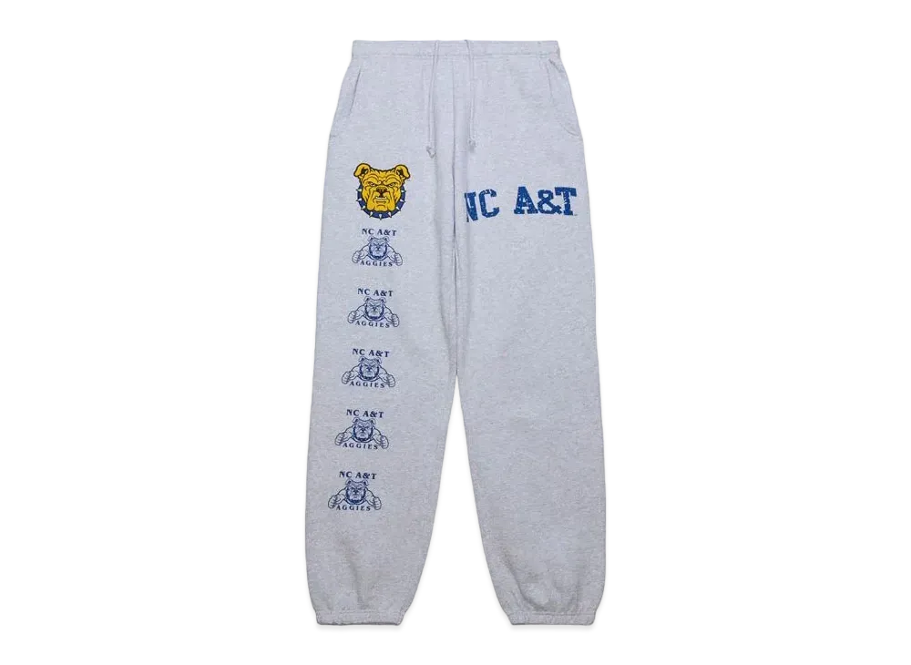 Travis Scott x M&N x NC A&T University Sweats "Grey"