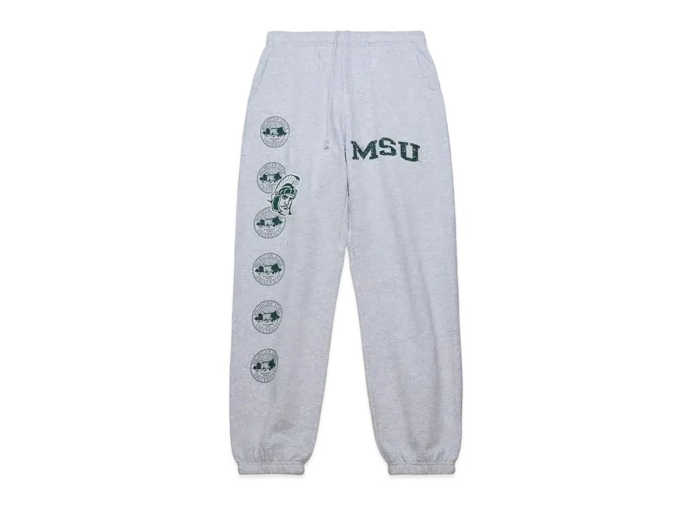 Travis Scott x M&N x Michigan State University Sweats "Grey"
