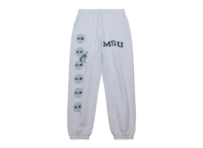 Travis Scott x M&N x Michigan State University Sweats "Grey"