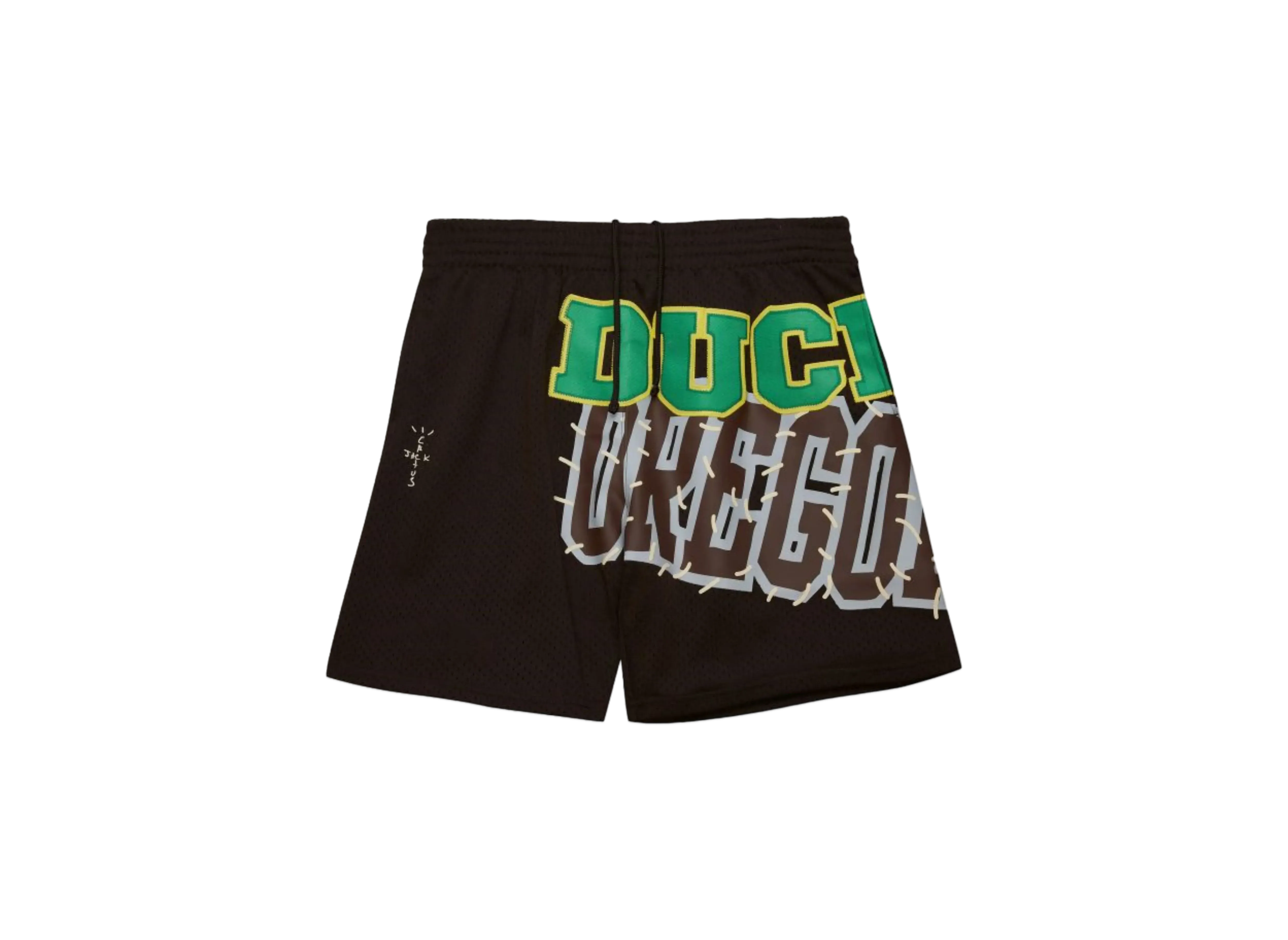 Travis Scott x M&N x University Of Oregon Shorts "Brown"