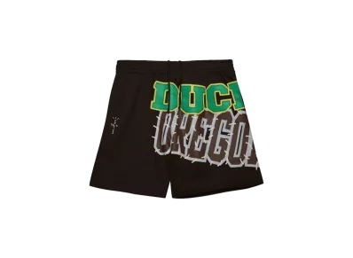 Travis Scott x M&N x University Of Oregon Shorts "Brown"