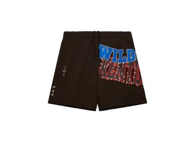 Travis Scott x M&N x University Of KentUCky Shorts "Brown"