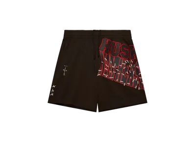 Travis Scott x M&N x Northeastern University Shorts "Brown"