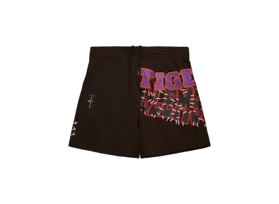 Travis Scott x M&N x Clemson University Shorts "Brown"