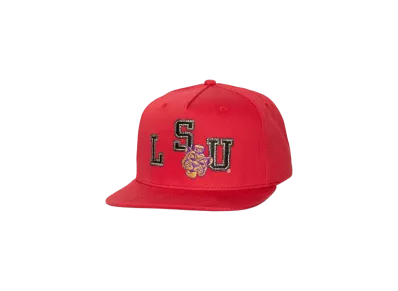Travis Scott x M&N x LSU Hat "Red"