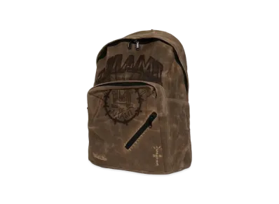 Travis Scott x M&N x University Of Miami Backpack "Beige"