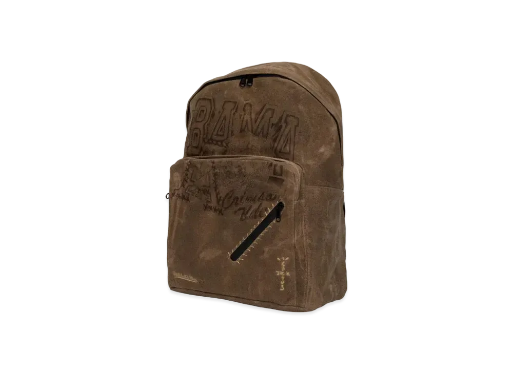 Travis Scott x M&N x University Of Alabama Backpack "Beige"