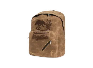 Travis Scott x M&N x UC Berkeley Backpack "Beige"