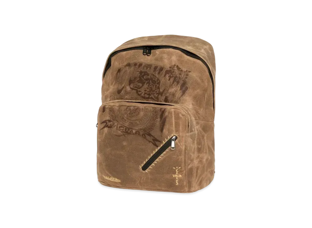 Travis Scott x M&N x Southern University Backpack "Beige"