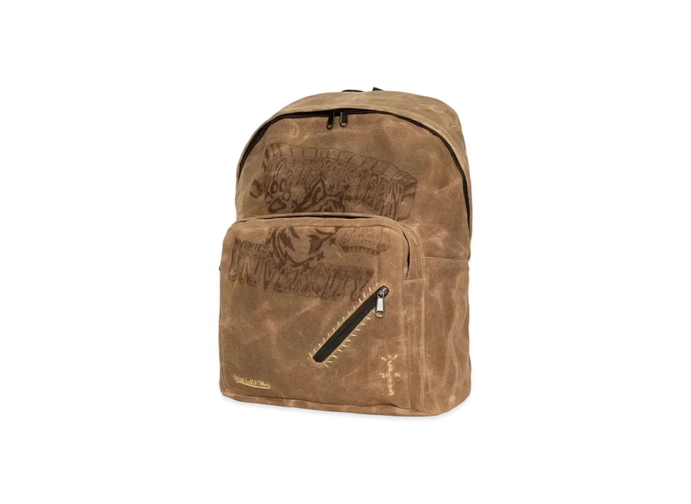 Travis Scott x M&N x Northeastern University Backpack "Beige"