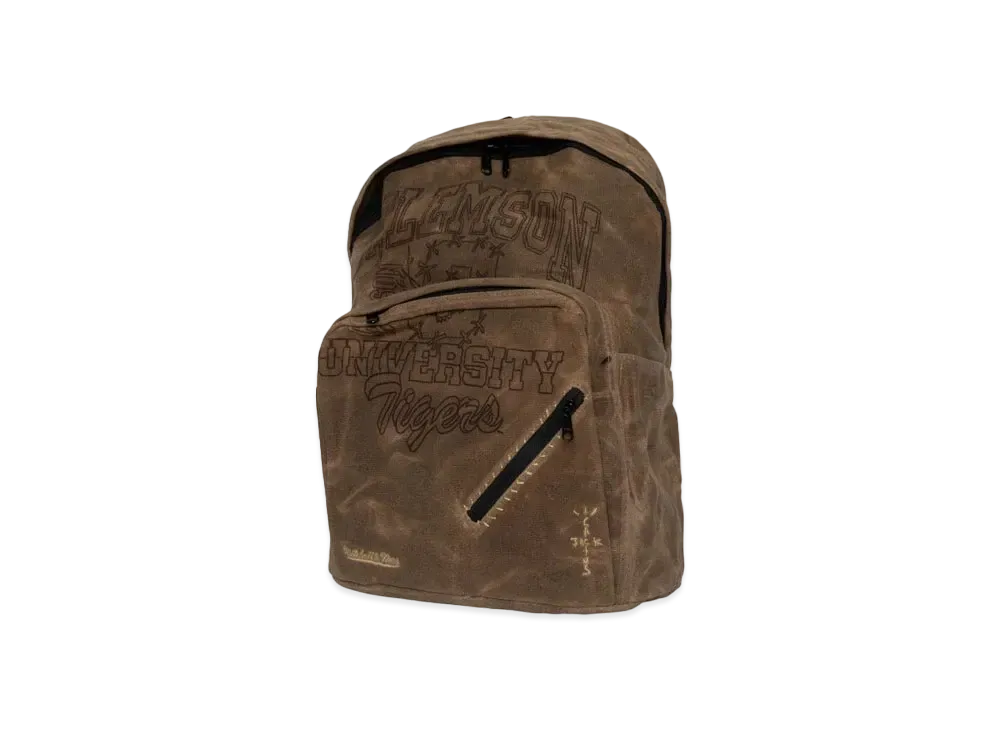 Travis Scott x M&N x Clemson University Backpack "Beige"