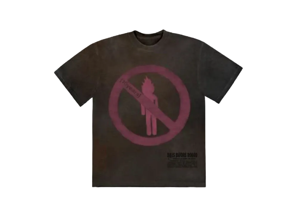 Travis Scott Days Before Rodeo Cotton Tee "Black"