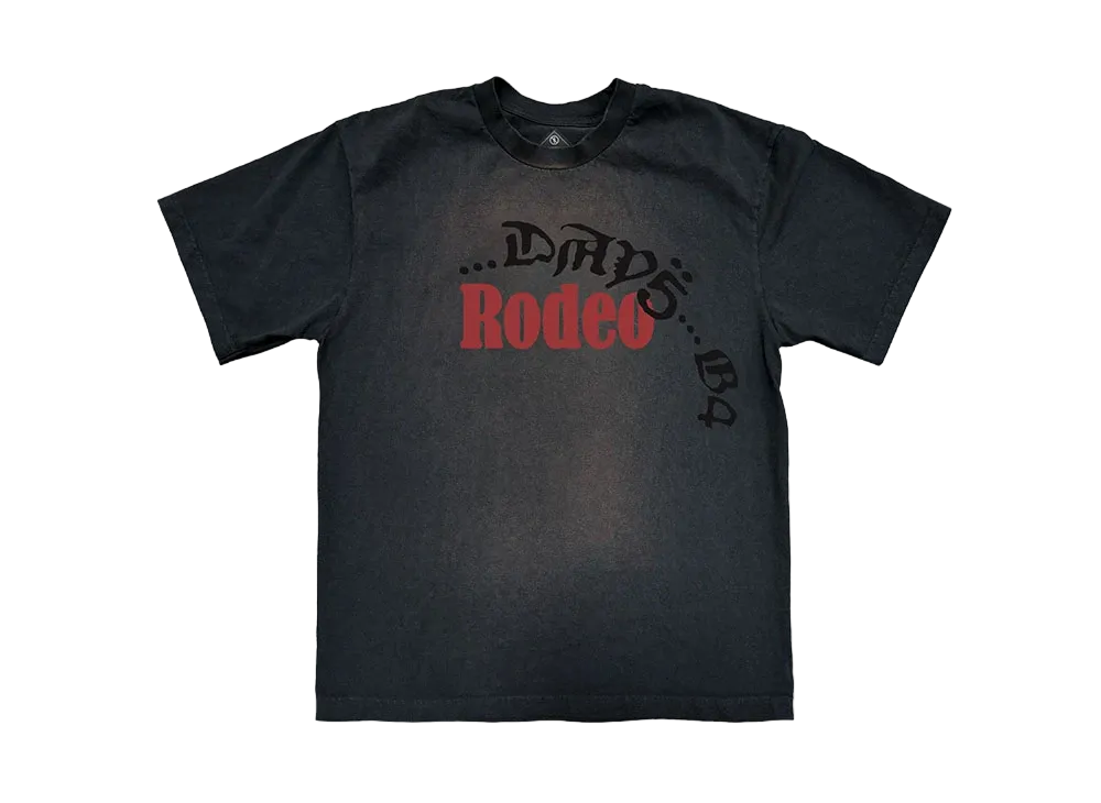Travis Scott Cj x Sp5Der Days Before Rodeo Tee I "Black"